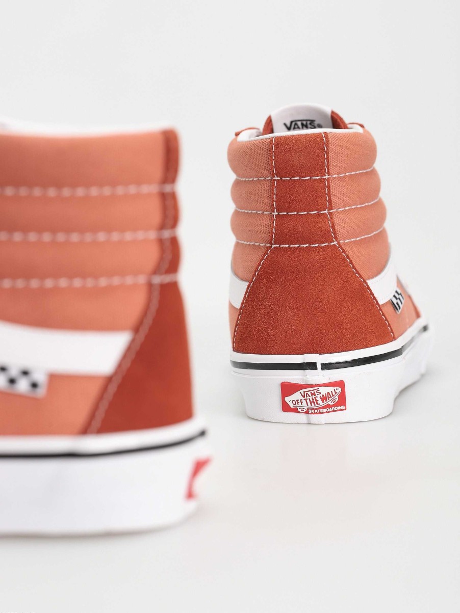 Shoe Vans High-Tops | Vans Skate Sk8 Hi Shoes Red