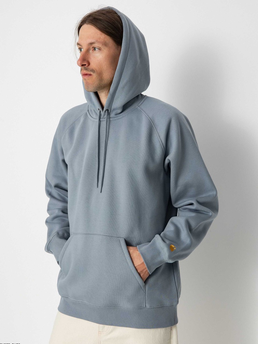 Clothing Carhartt WIP Sweatshirts/Hoodies | Carhartt Wip Chase Hd Hoodie Grey