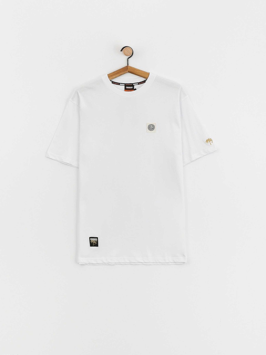 Clothing MassDnm T-Shirts | Massdnm Patch T-Shirt White