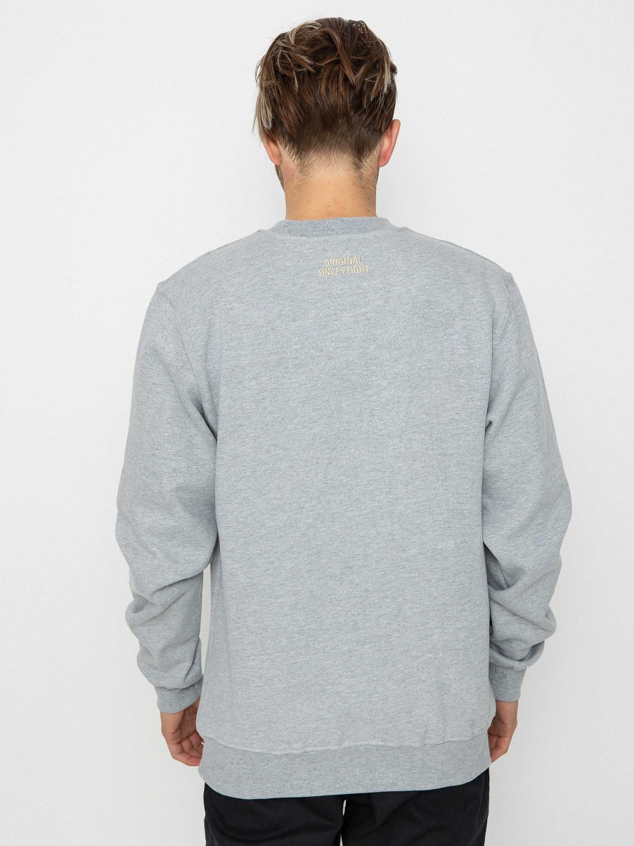 Clothing MassDnm Sweatshirts/Hoodies | Massdnm Patch Sweatshirt Grey