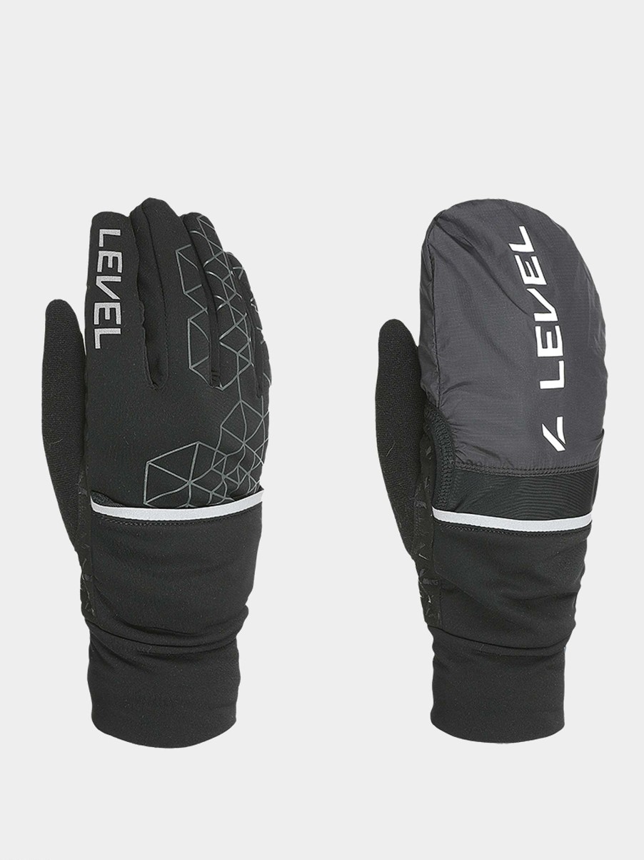 Clothing Level Snowboard Gloves | Level Strider Gloves Black