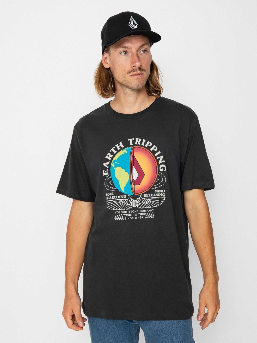 Clothing Volcom T-Shirts | Volcom Fty Section T-Shirt Black