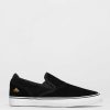 Shoe Emerica Kids Shoes | Emerica Wino G6 Slip On Youth Shoes Black