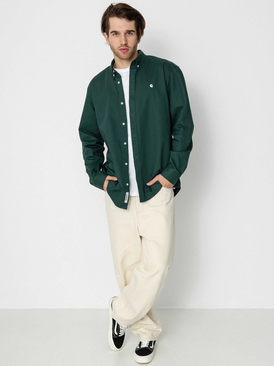 Clothing Carhartt WIP Shirts | Carhartt Wip Madison Shirt Green