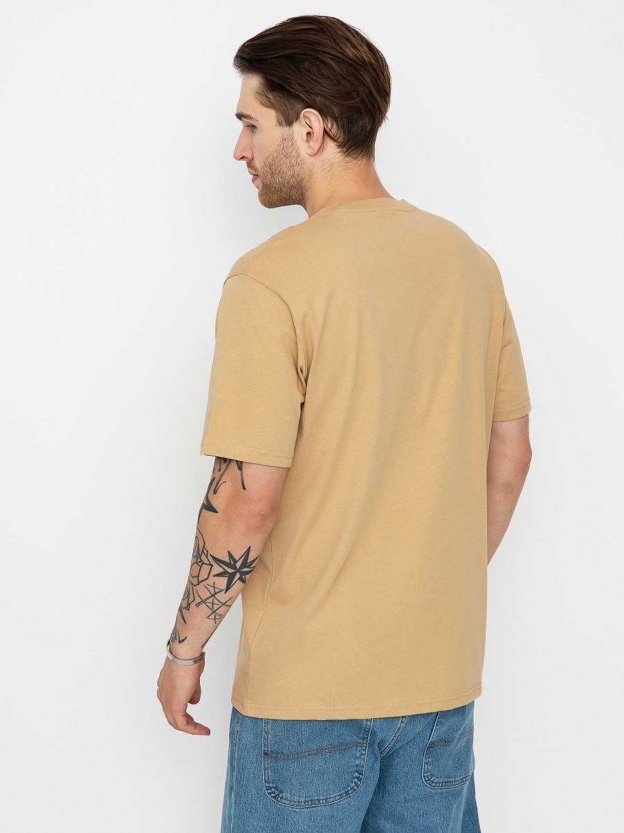 Clothing Carhartt WIP T-Shirts | Carhartt Wip Pocket T-Shirt Brown/Beige