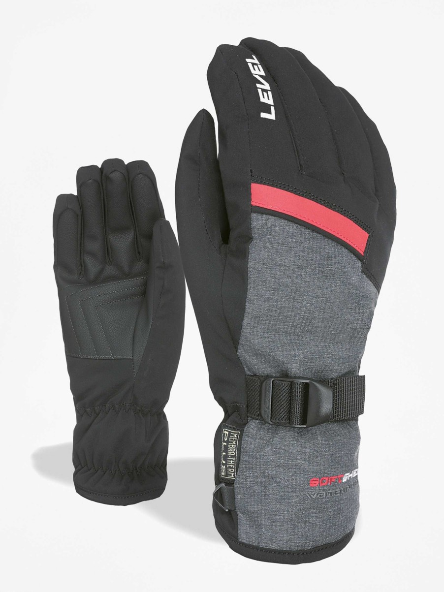 Clothing Level Snowboard Gloves | Level Hero Gloves Black