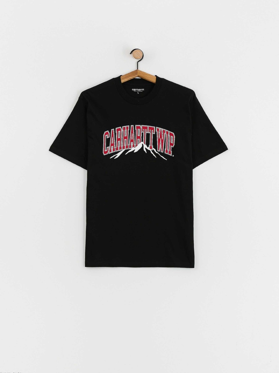 Clothing Carhartt WIP T-Shirts | Carhartt Wip Mountain College T-Shirt Black