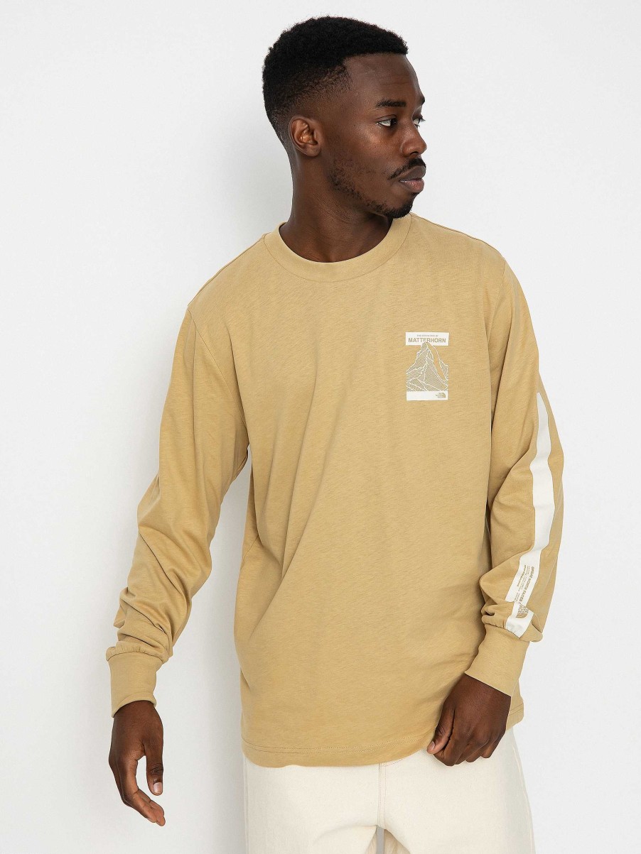 Clothing The North Face Longsleeves | The North Face Matterhorn Face Longsleeve Brown