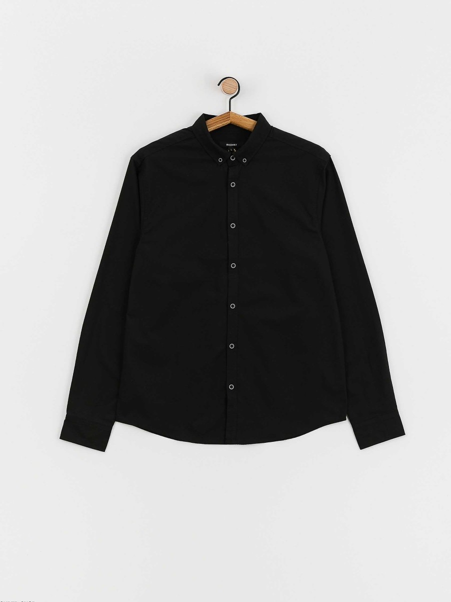 Clothing Iriedaily Shirts | Iriedaily Samuel Shirt Black