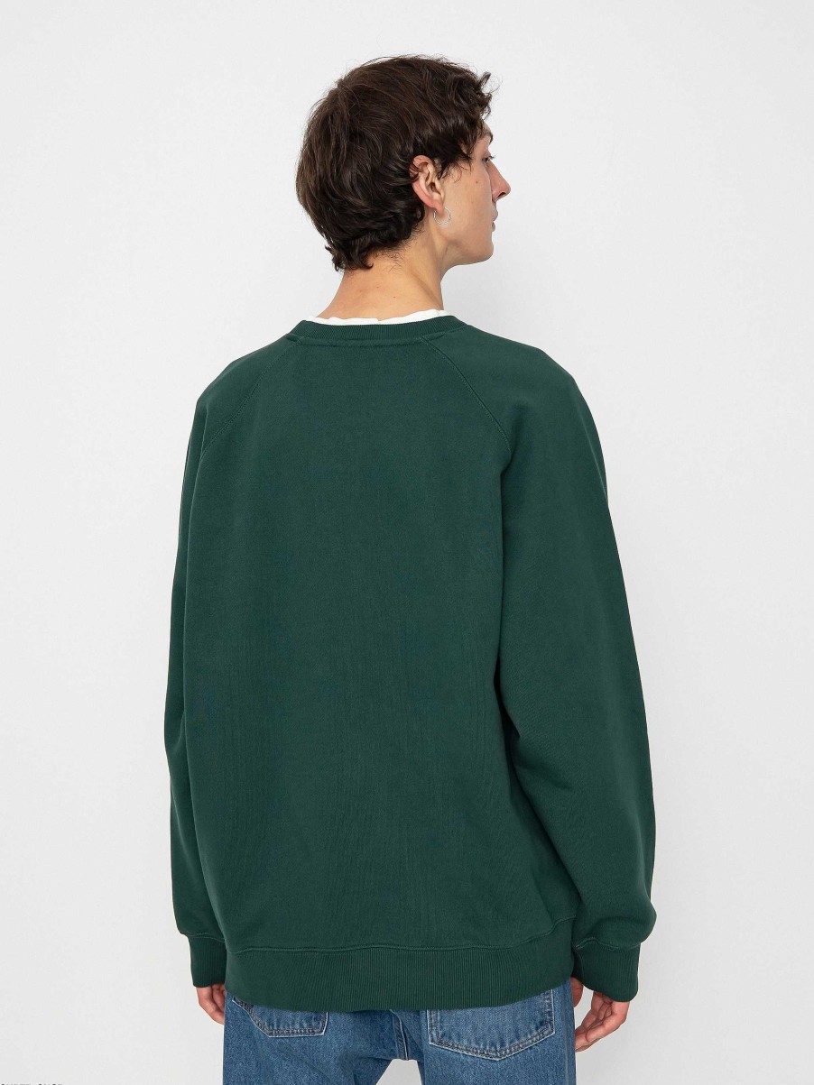 Clothing Carhartt WIP Sweatshirts/Hoodies | Carhartt Wip Bubbles Sweatshirt Green