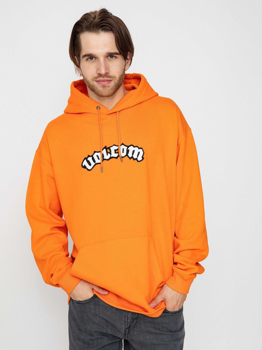 Clothing Volcom Sweatshirts/Hoodies | Volcom Obtic Hd Hoodie Orange