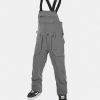 Clothing Volcom Snowboard Pants | Mens Volcom Roan Bib Overall Snowboard Pants Grey