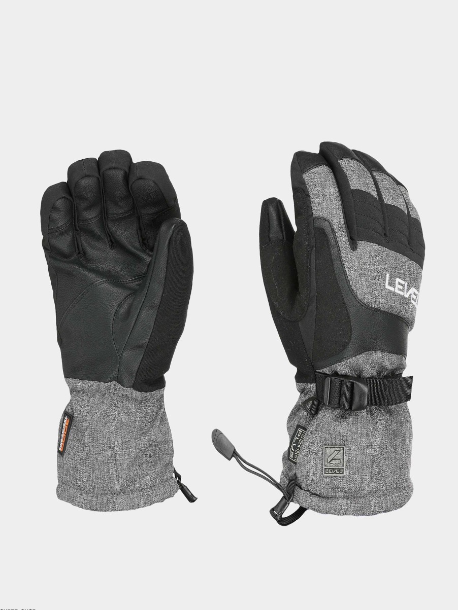 Clothing Level Snowboard Gloves | Level Patrol Gloves Grey