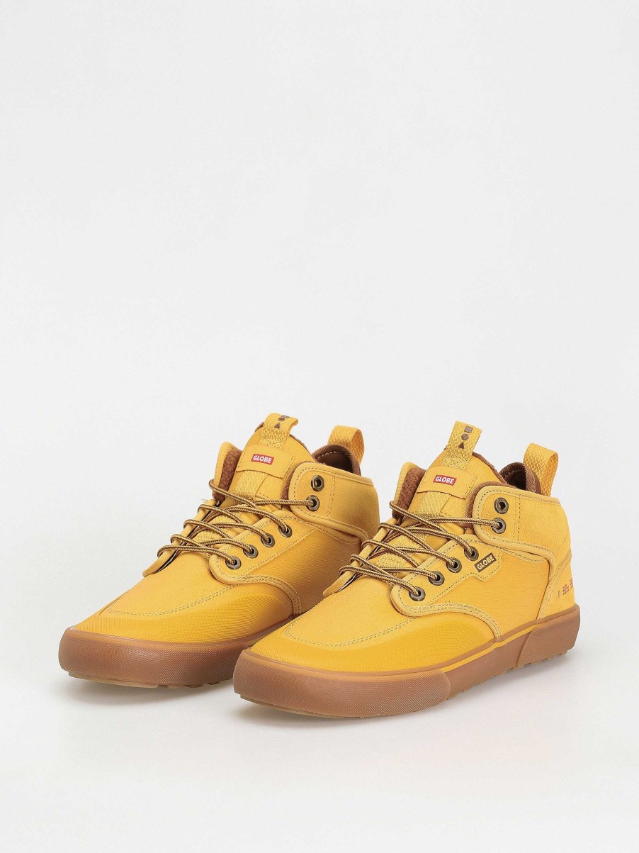 Shoe Globe High-Tops | Globe Motley Mid Shoes Yellow