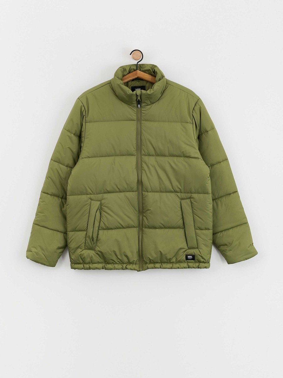 Clothing Vans Jackets | Vans No Hood Norris Mte 1 Puffer Jacket Green