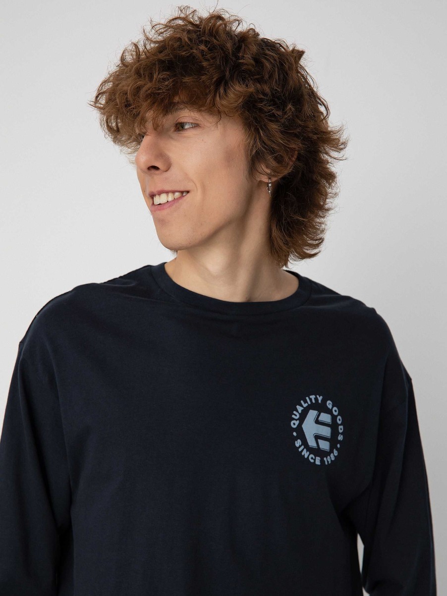 Clothing Etnies Longsleeves | Etnies Since 1986 Longsleeve Navy Blue