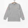 Clothing Brixton Longsleeves | Brixton Primo Stt Longsleeve Grey