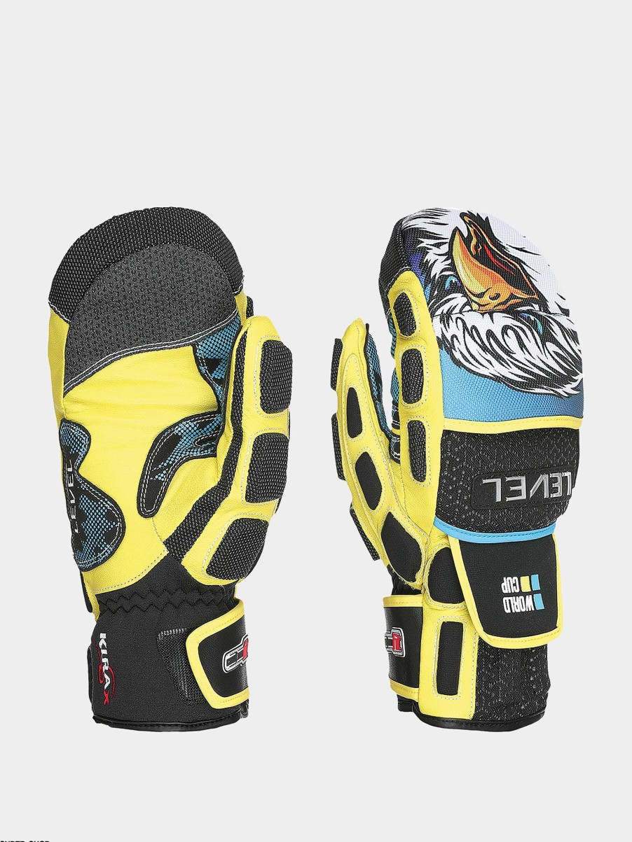 Clothing Level Snowboard Gloves | Level Worldcup Cf Mitt Gloves Yellow