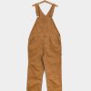 Clothing Dickies Pants | Dickies Duck Canvas Bib Pants Brown