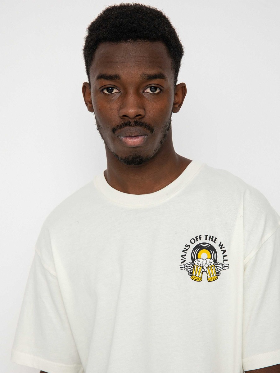 Clothing Vans T-Shirts | Vans Brew Bros Tunes T-Shirt Yellow