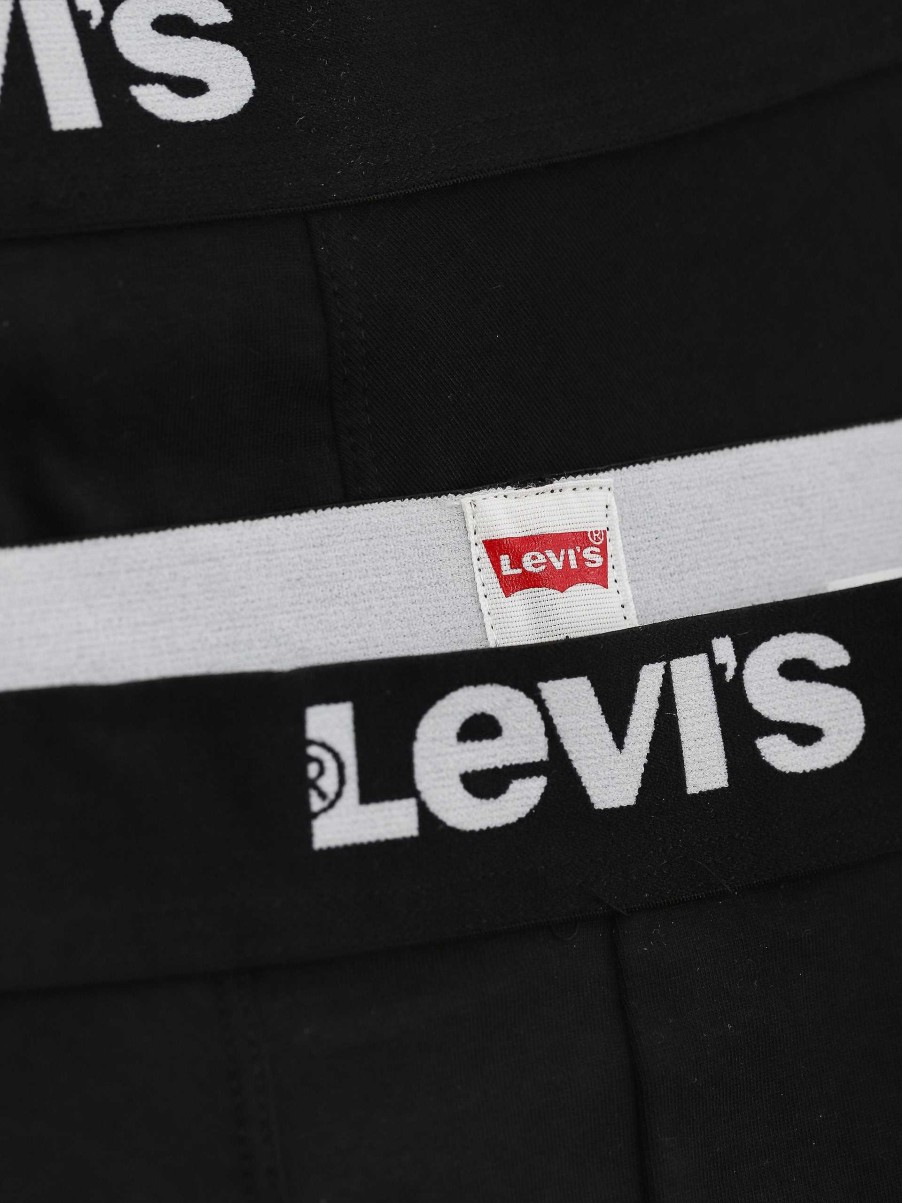 Clothing Levi's® Underwear | Levi'S® Bokserki Solid Basic Boxer Underwear Black