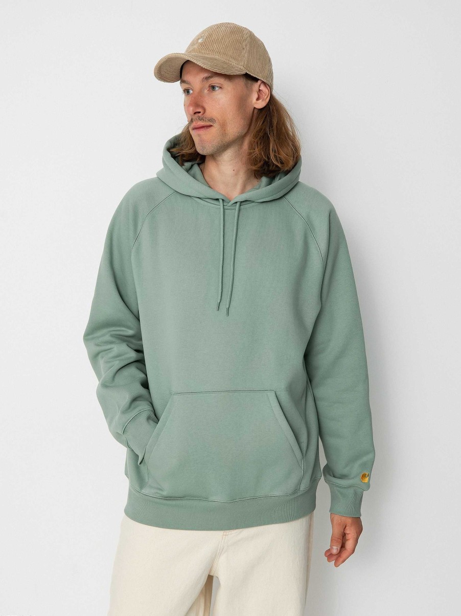 Clothing Carhartt WIP Sweatshirts/Hoodies | Carhartt Wip Chase Hd Hoodie Green