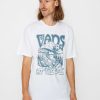 Clothing Vans T-Shirts | Vans Lost And Found Thrifting T-Shirt White