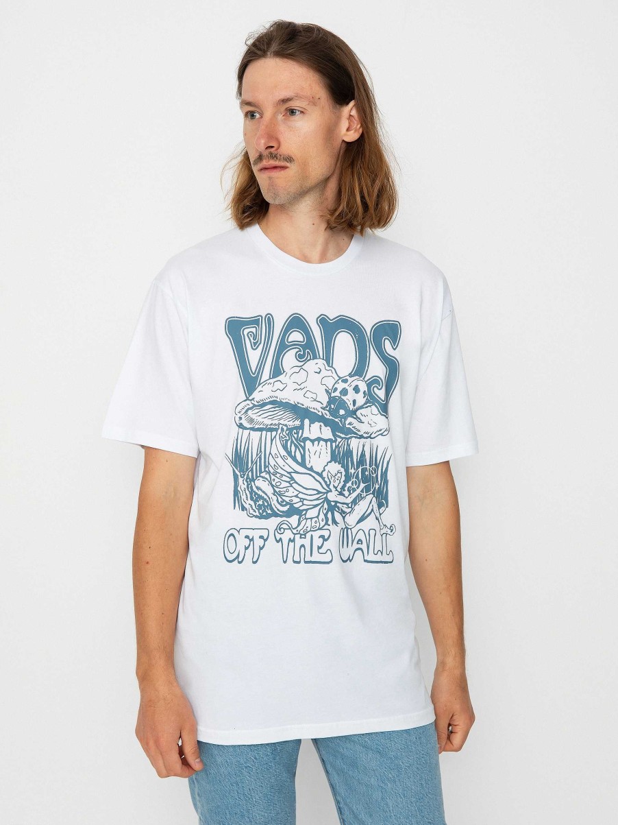 Clothing Vans T-Shirts | Vans Lost And Found Thrifting T-Shirt White