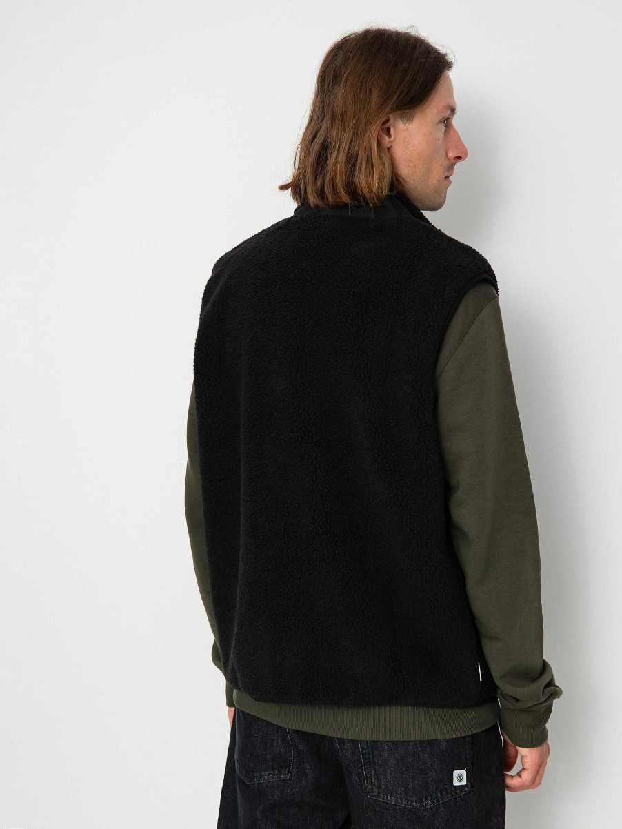 Clothing Element Jackets | Element Kamizelka Lake Sherpa Jacket Black