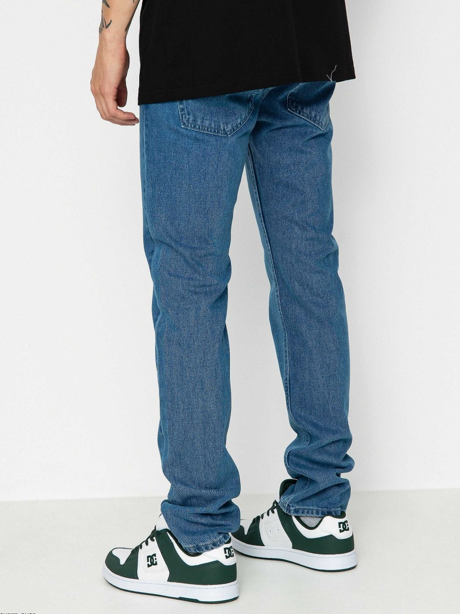 Clothing MassDnm Pants | Massdnm Signature 2.0 Jeans Tapered Fit Pants Blue