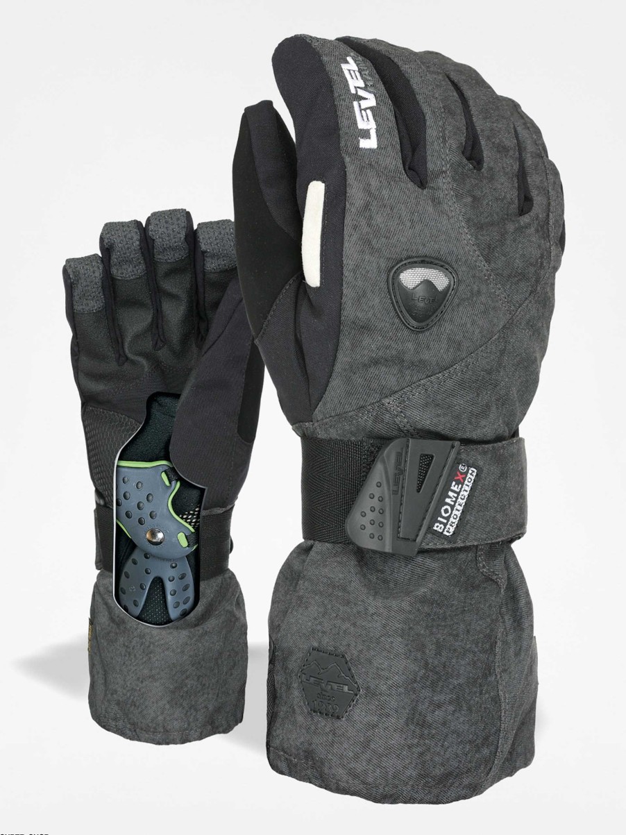 Clothing Level Snowboard Gloves | Level Gloves Fly Black