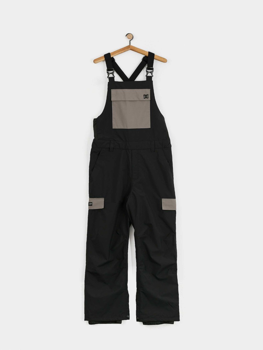 Clothing DC Snowboard Pants | Mens Dc Docile Bib Snowboard Pants Black