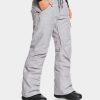 Clothing Roxy Snowboard Pants | Womens Roxy Nadia Snowboard Pants Grey