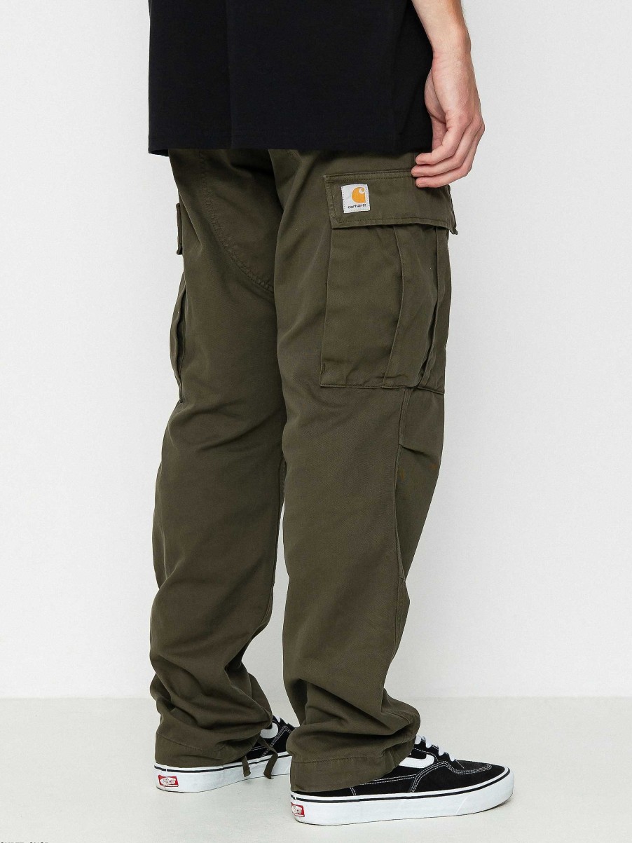 Clothing Carhartt WIP Pants | Carhartt Wip Regular Cargo Pants Green