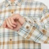 Clothing Patagonia Shirts | Patagonia Organic Cotton Fjord Flannel Shirt Beige