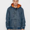 Clothing Brixton Jackets | Brixton Builders Zhd Jacket Blue