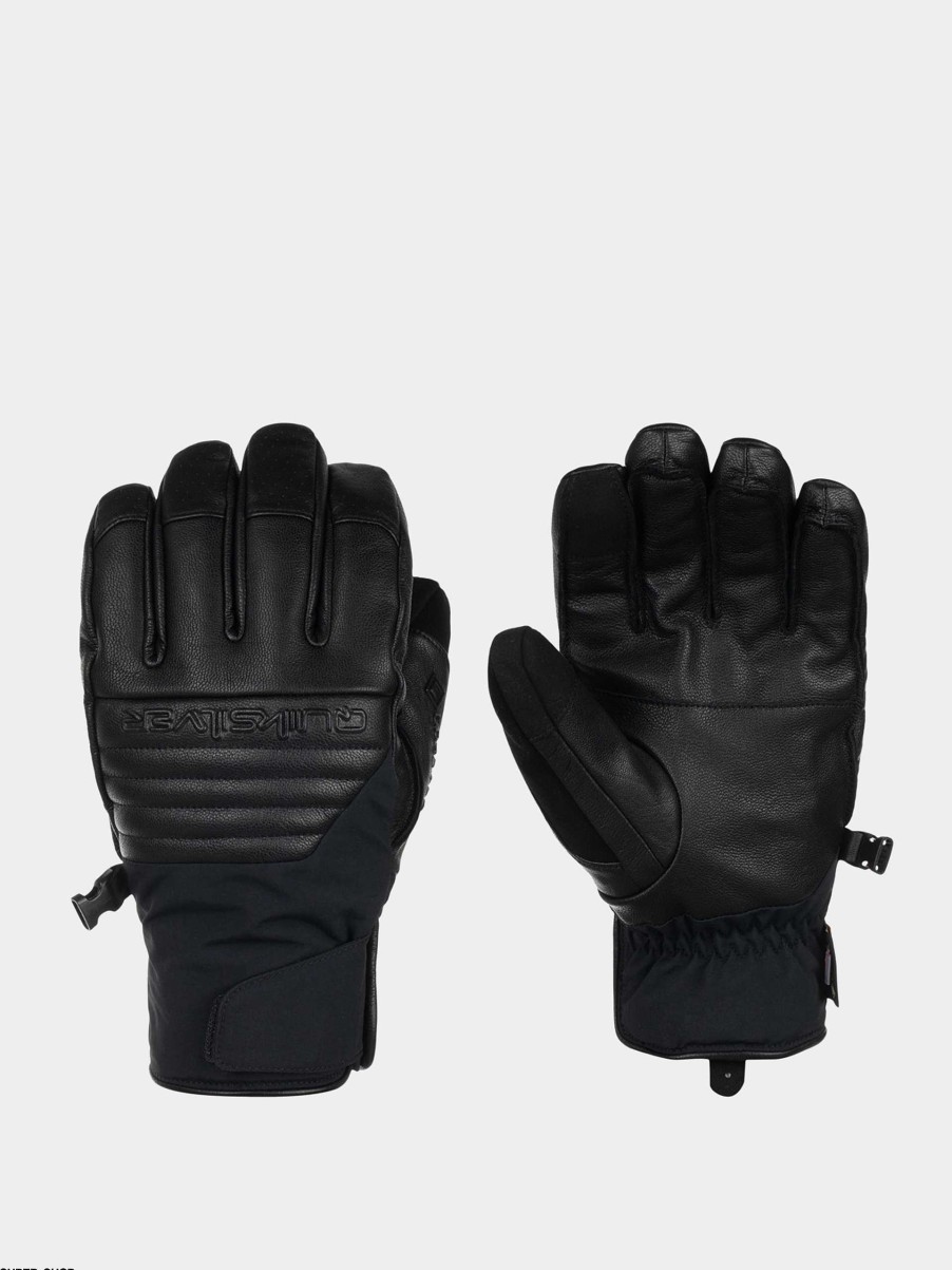 Clothing Quiksilver Snowboard Gloves | Quiksilver Travis Rice Goretex Gloves Black