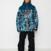 Clothing Quiksilver Snowboard Jackets | Mens Quiksilver Morton Snowboard Jacket Blue