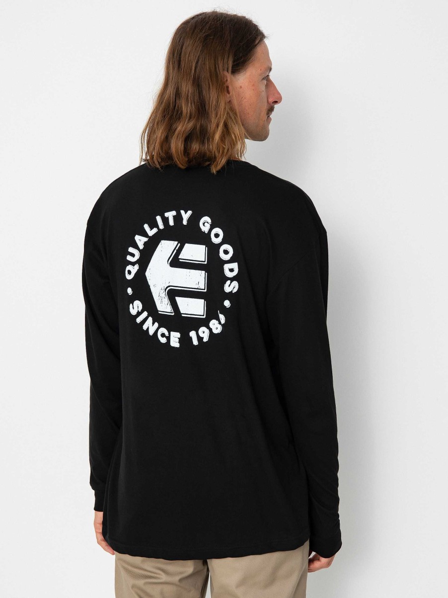 Clothing Etnies Longsleeves | Etnies Since 1986 Longsleeve Black