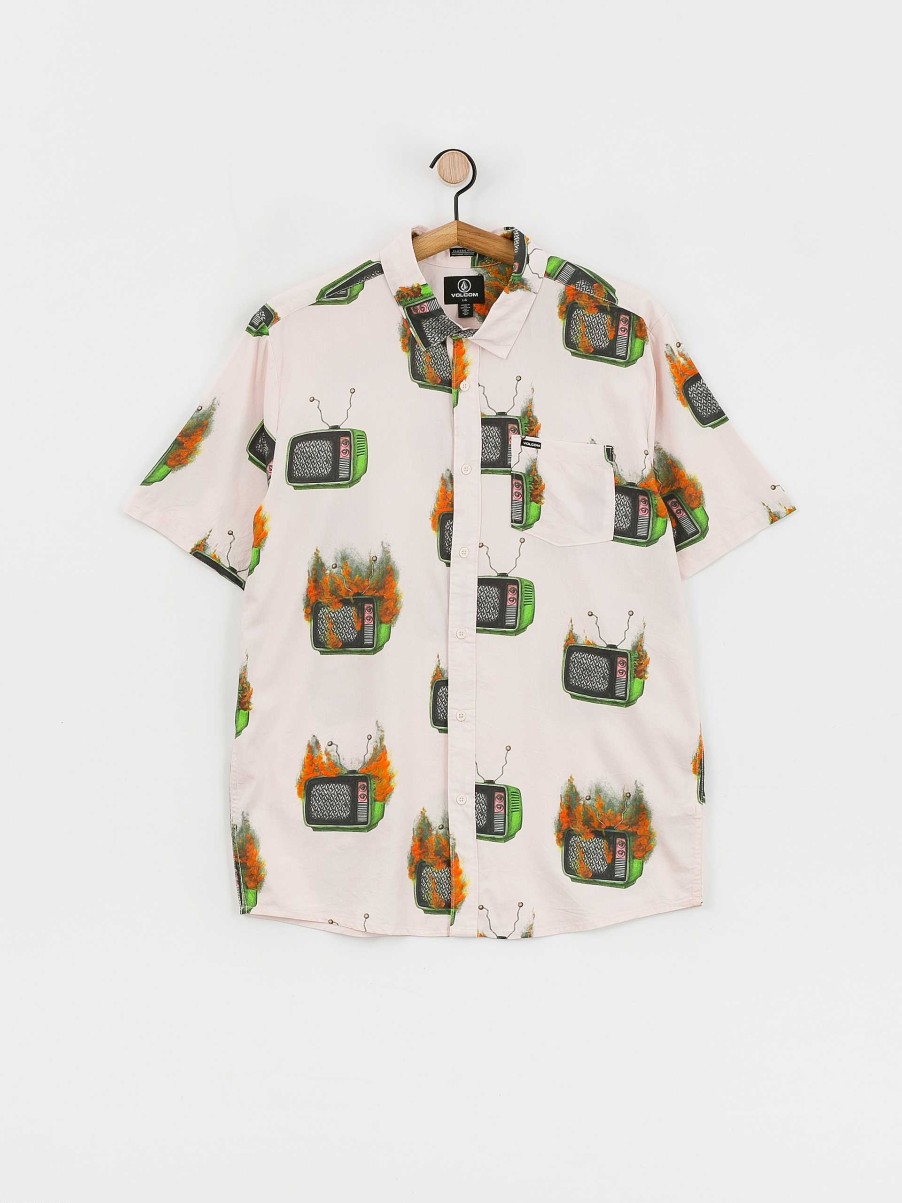 Clothing Volcom Shirts | Volcom Fa J Hager Shirt Grey