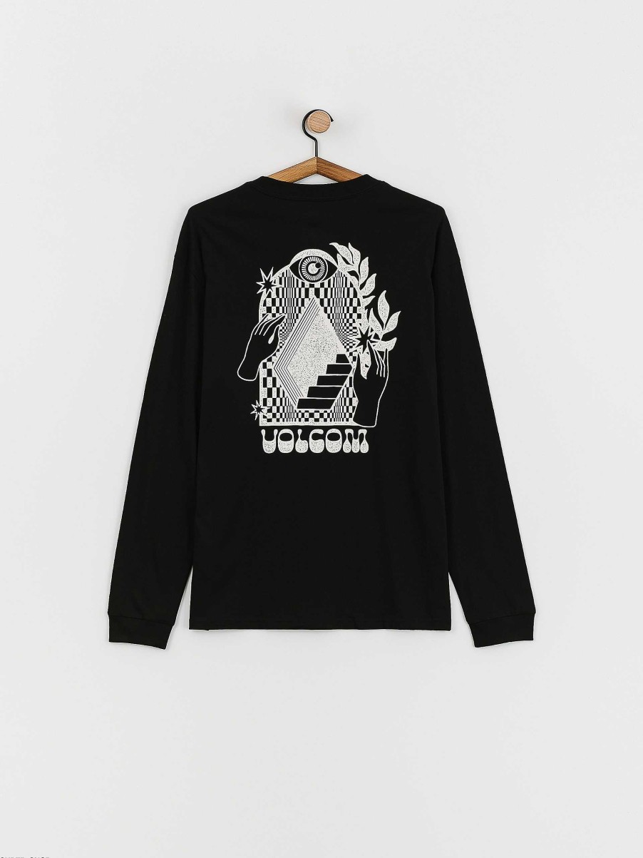 Clothing Volcom Longsleeves | Volcom Stairway Longsleeve Black