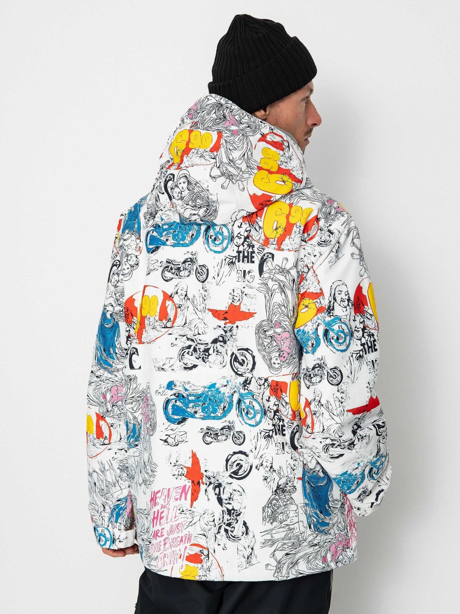 Clothing DC Snowboard Jackets | Mens Dc Aw Basis Snowboard Jacket Multicolor