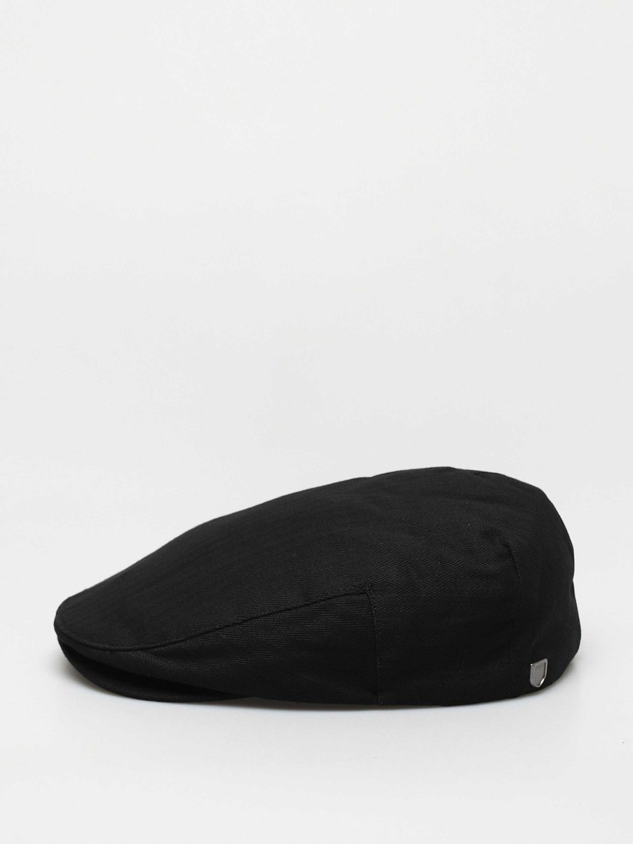 Clothing Brixton Cap | Brixton Hooligan Snap Cap Flat Cap Black