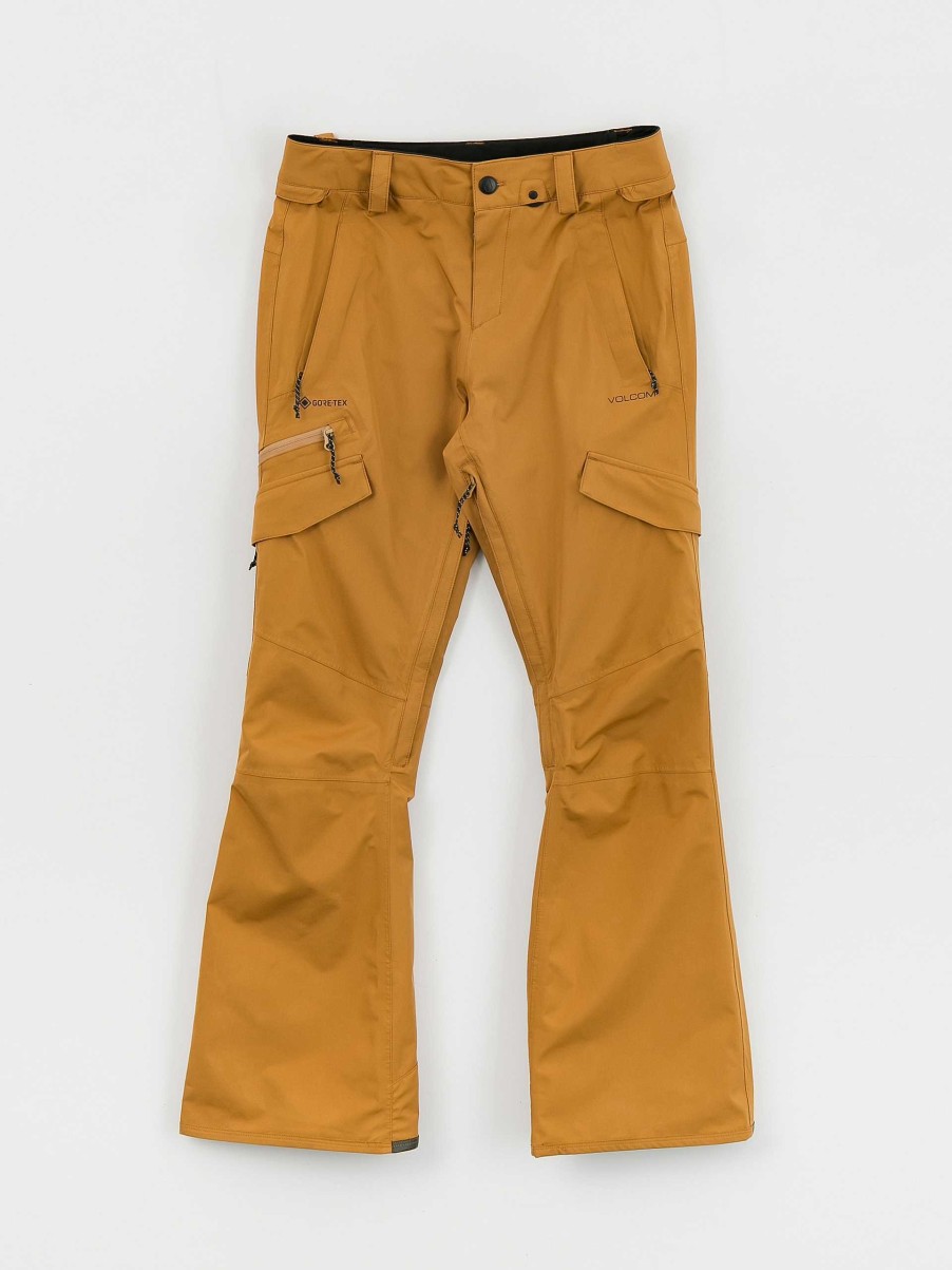 Clothing Volcom Snowboard Pants | Womens Volcom Aston Gore Tex Snowboard Pants Brown