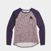 Clothing Burton Longsleeves | Burton Roadie Base Layer Tech Longsleeve Wmn Violet