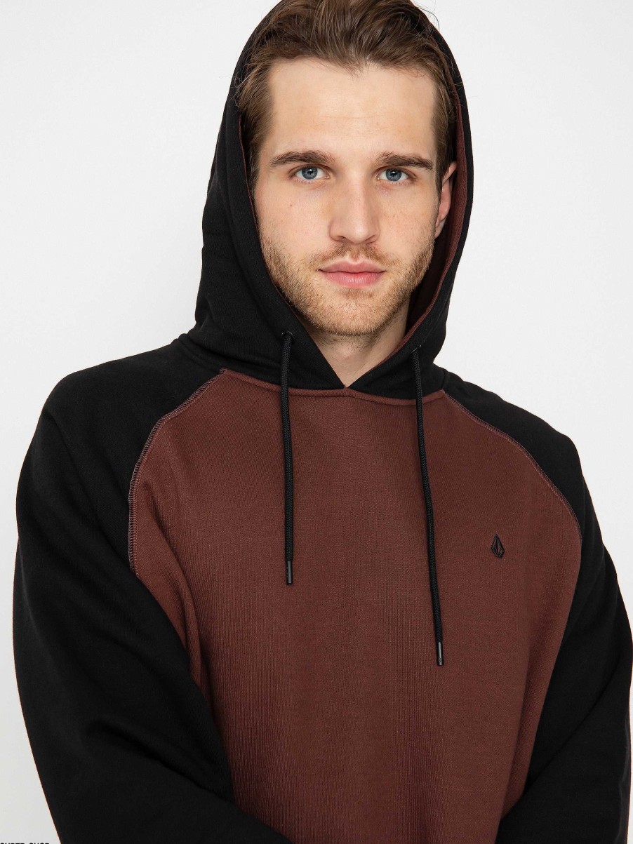 Clothing Volcom Sweatshirts/Hoodies | Volcom Homak Hd Hoodie Brown