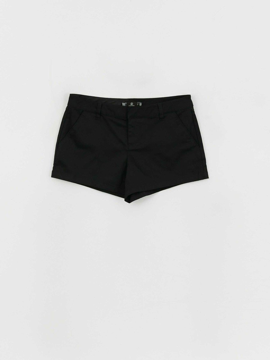 Clothing Volcom Shorts | Volcom Frochickie Shorts Wmn Black