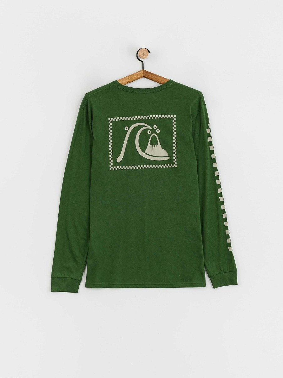 Clothing Quiksilver Longsleeves | Quiksilver The Original Longsleeve Green