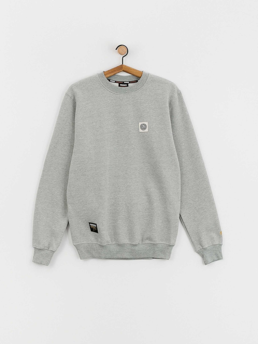 Clothing MassDnm Sweatshirts/Hoodies | Massdnm Patch Sweatshirt Grey