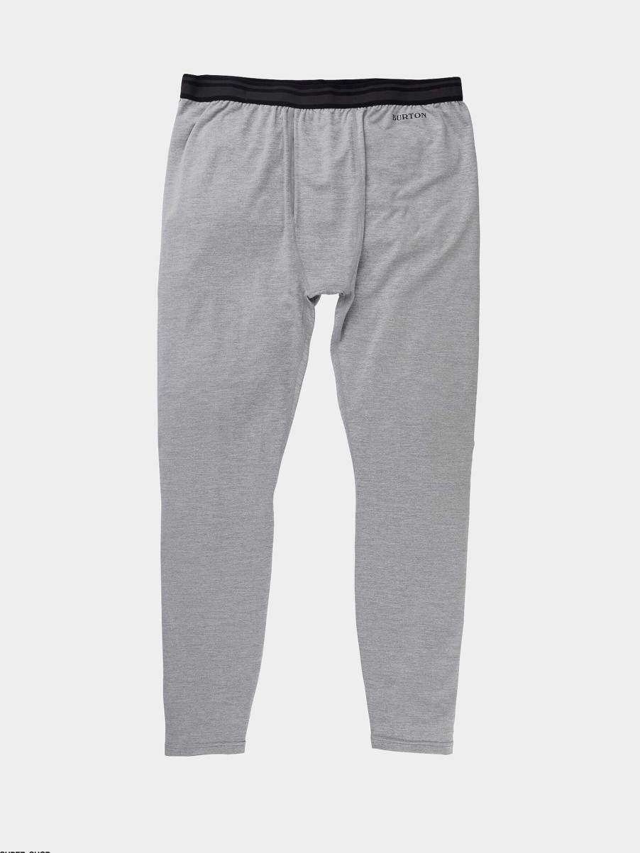 Clothing Burton Active Underwear | Mens Burton Lightweight X Base Layers Active Leggings Grey